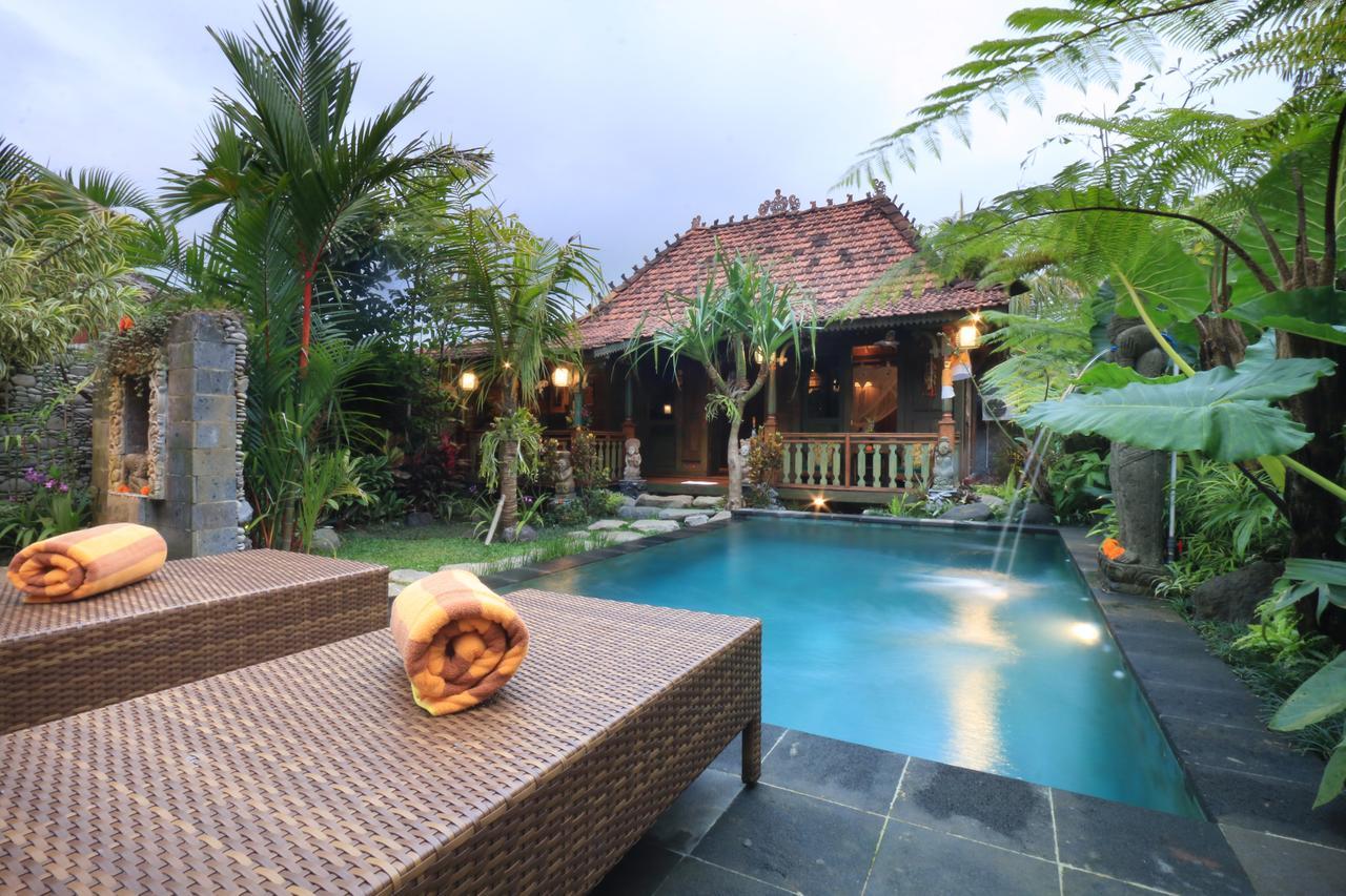 Honeymoon Green Villa Ubud Exterior foto